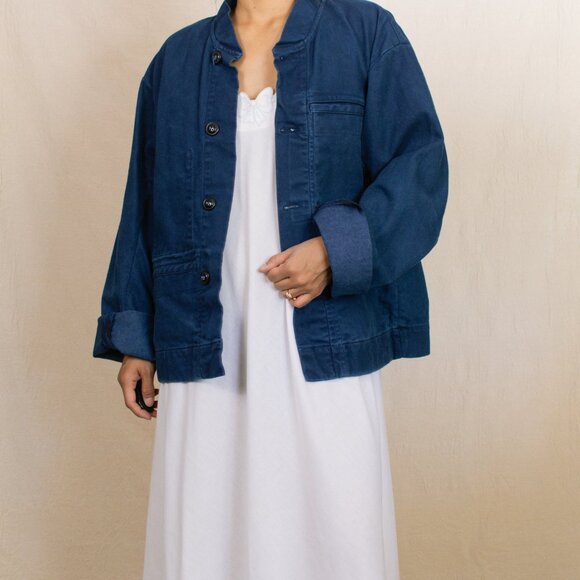 Denim Chore Jacket by Dr Collectors | Size Small-Large - Picture 4 of 8